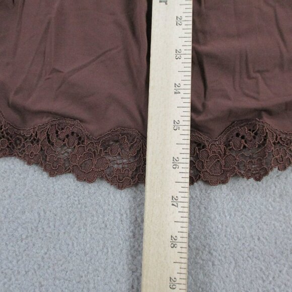 SKIMS Fits Everybody Lace Slip Dress Womens XL Cocoa Brown New with FLAW - Picture 8 of 9
